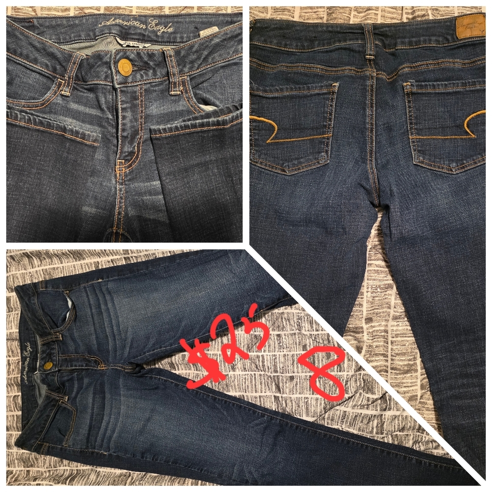 American Eagle Womens Skinny Jeans Size 8